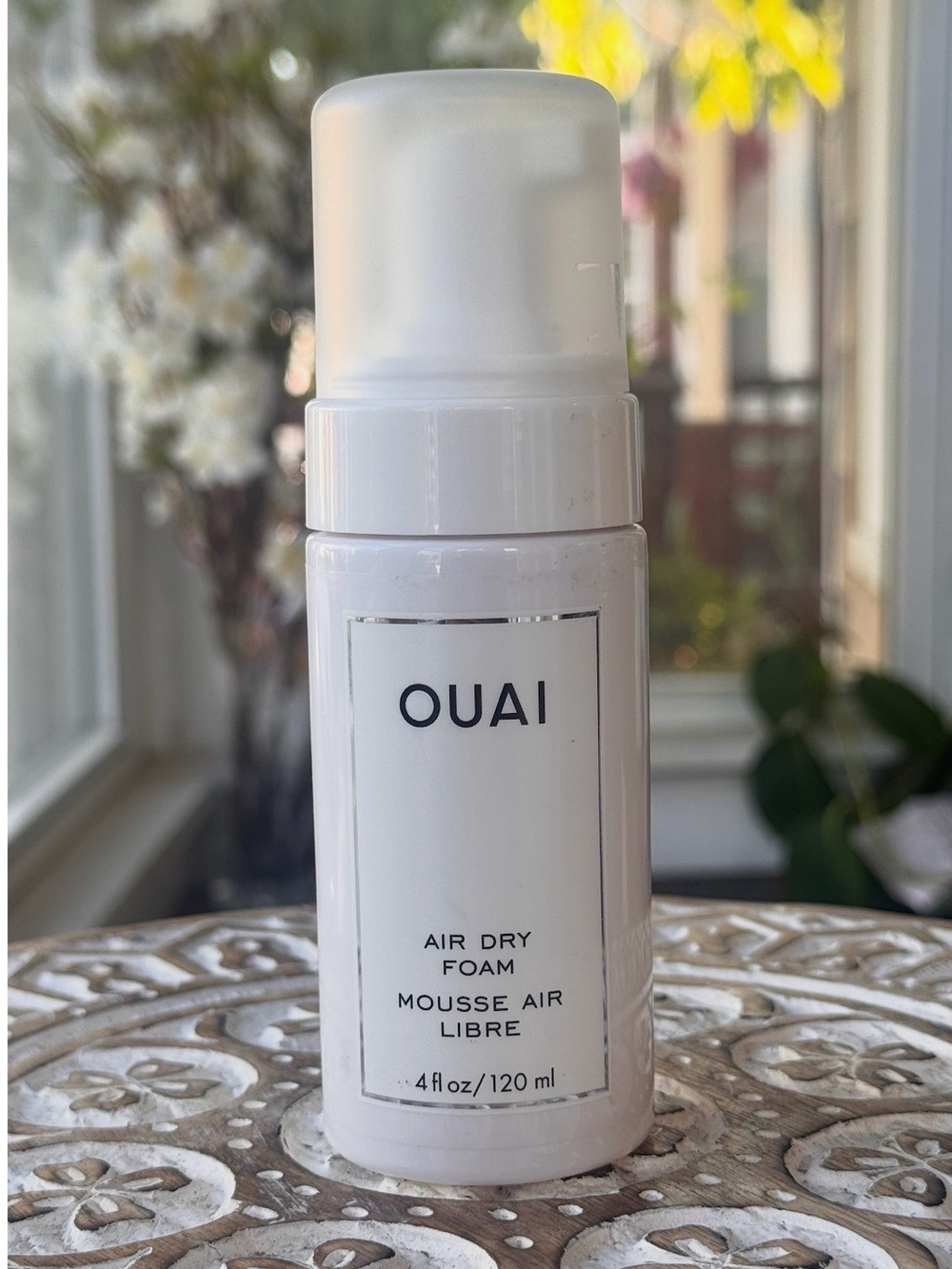 OUAI Air Dry Foam 4 oz Full Size New